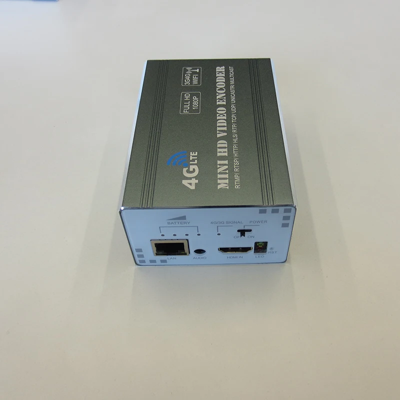 OTV-4GH 4G LTE HD HDMI видео Wi-Fi H265 Hevc литиевый аккумулятор SRT кодировщик/HLS/RTMP/RTSP / HTTP UDP