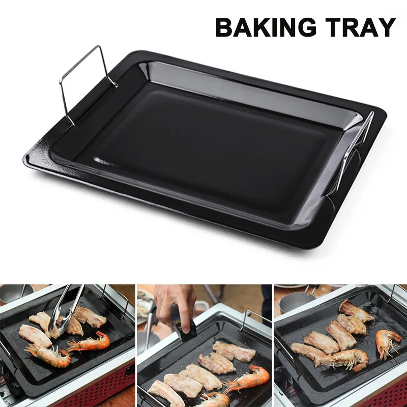 Антипригарный противень для выпечки из нержавеющей стали безопасная кухонная