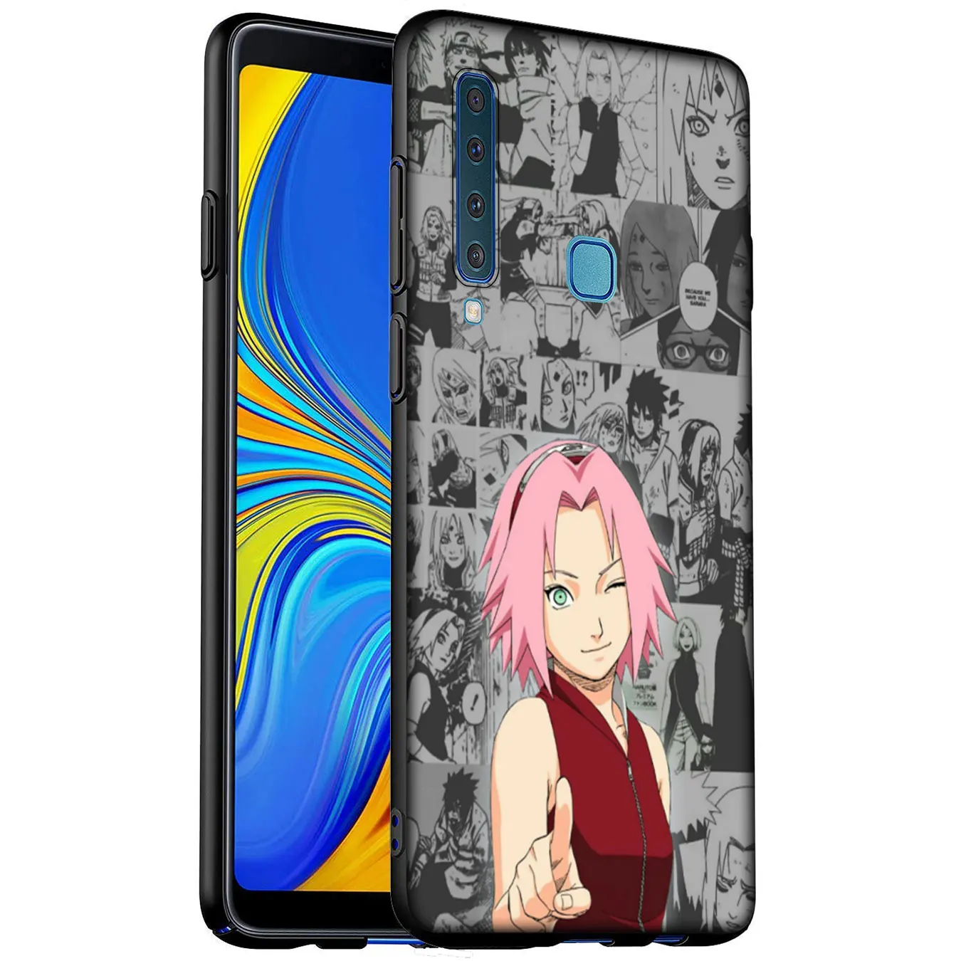 sarada uchiha Naruto Soft Silicone Case for Samsung Galaxy A6 A7 A8 A9 2018 A3 A5 2016 2017 Note 9 8 10 Plus |