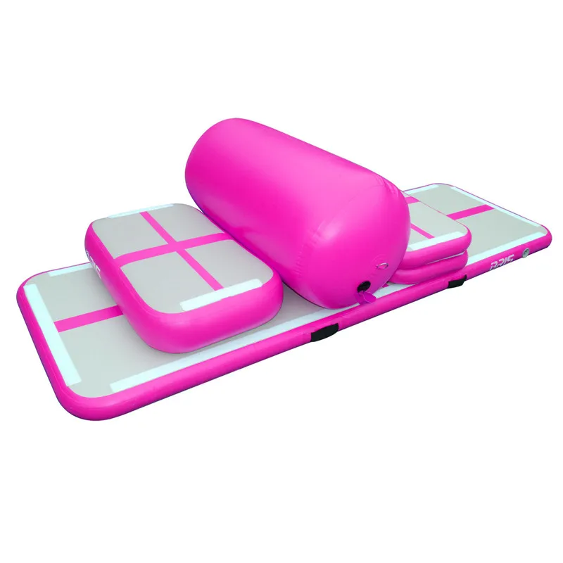 Бесплатная доставка комплект (6 шт.) надувной гимнастический коврик для йоги