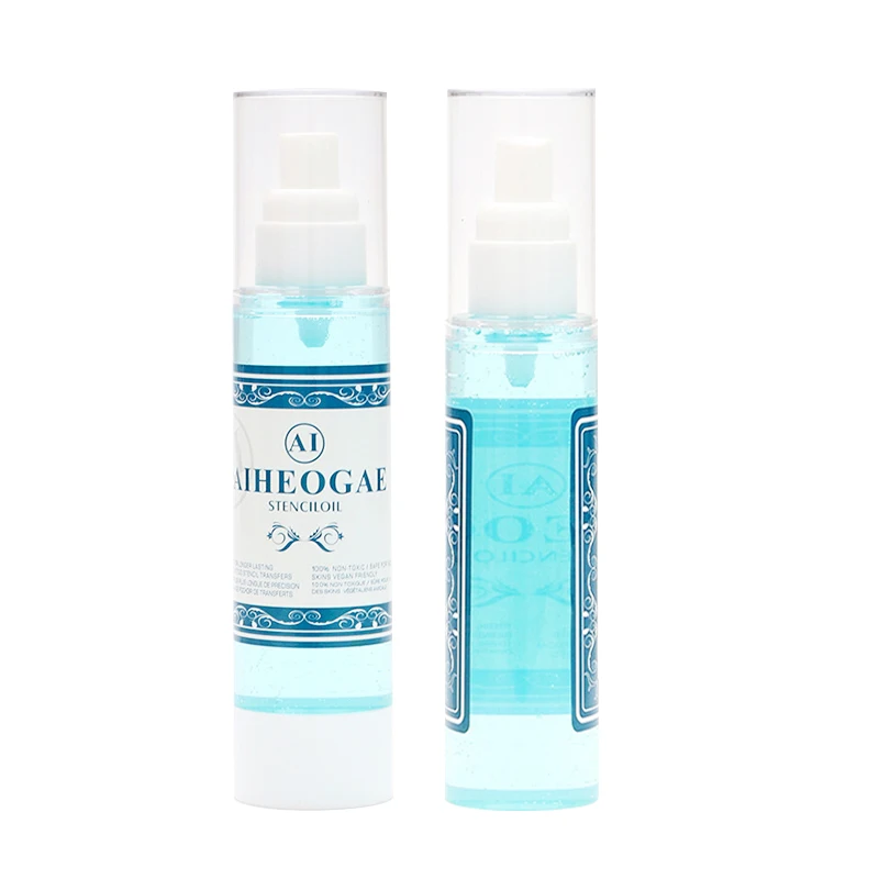 Новый 1 бутылка 200 мл распылитель татуировки и искусства тела трафарет под краску