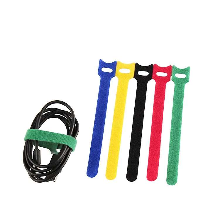 Многоразовые зажимы для кабеля 10 шт. держатель наушников и телефонов|Кабельные