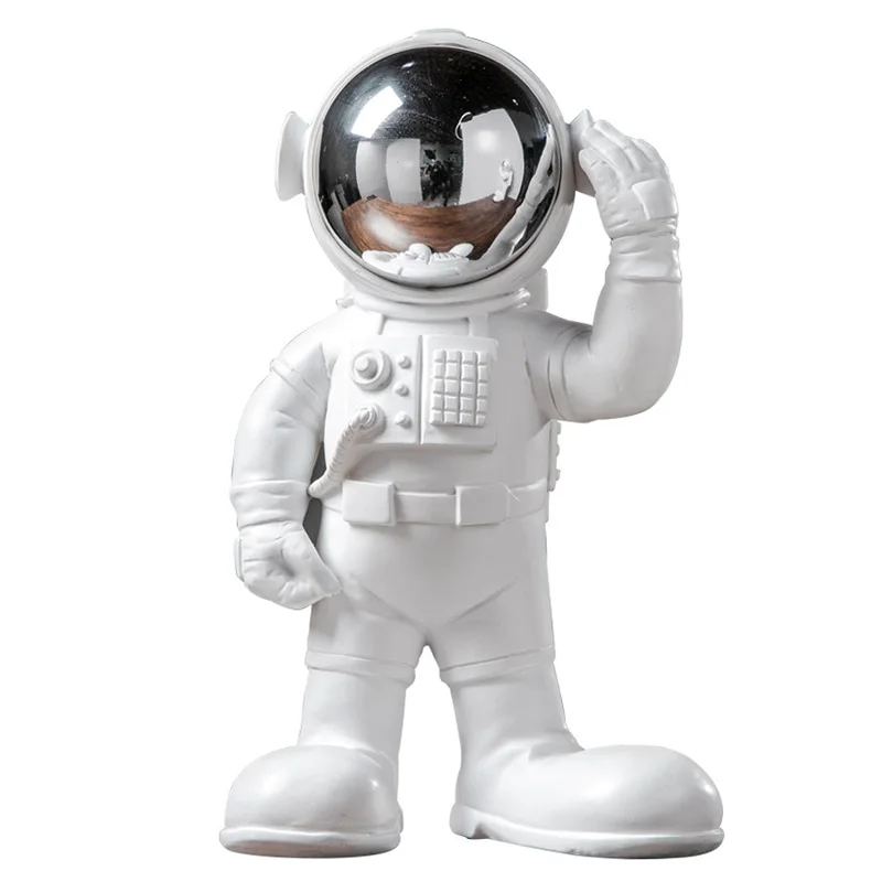 

Creative Figurines Bigfoot Astronaut Miniature Model Sculpture Home Decoration Furnishing TV Cabinet Decor Ornament Kids Toys