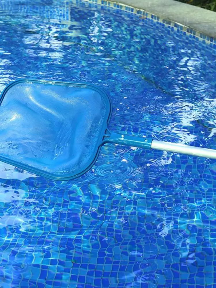 

Fine Mesh Pool Net Professional Leaf Rake Mesh Deep Bag Cleaning Nets Swimming Pool Cleaning Net Accessories Skimmer Rake Mesh