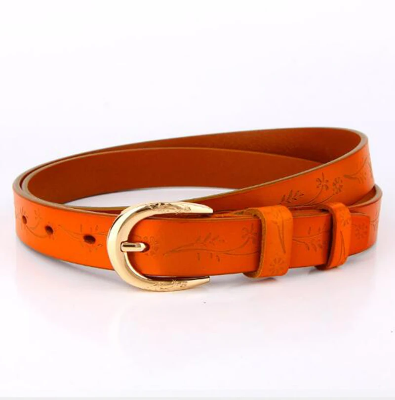 WXJ женские ремни коровья натуральная кожа ремень хорошего качества Сплав булавка