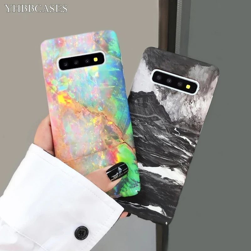 Чехол YHBBCASES для Samsung Note 10 8 9 твердый разноцветный чехол из поликарбоната с