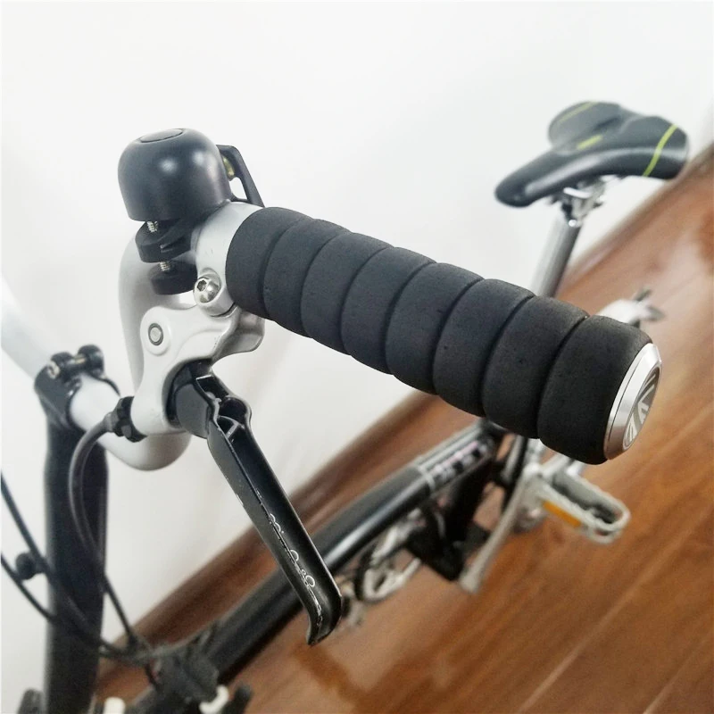1 Пара Сверхлегкий 8,8 г губчатый велосипедный руль для Brompton Складная велосипедная ручка с вилкой 8,8 г