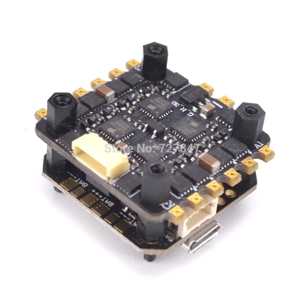 Эльф 88 мм микро Квадрокоптер 1104 7500KV 2-3S мотор Flytower Mini F3/F4/PIKO управление полетом интегрированный OSD 25A 4 в 1 ESC