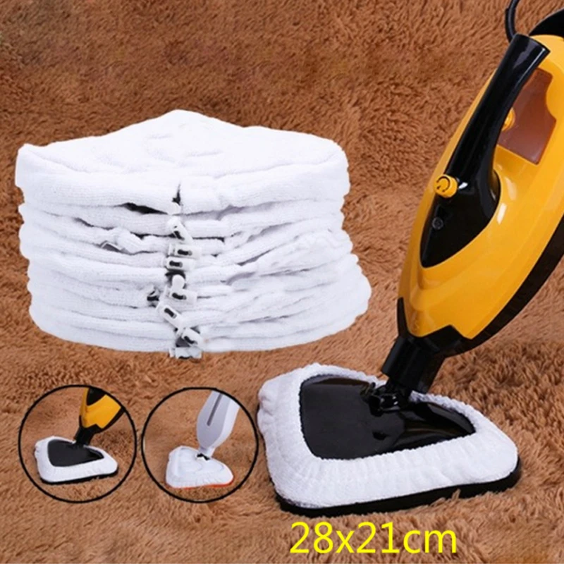 

3/5/10Pcs Washable mopping cloth Rags Cover Pads for shark X5 S302 S001 H20 steam mop head pad microfiber rag part accessories