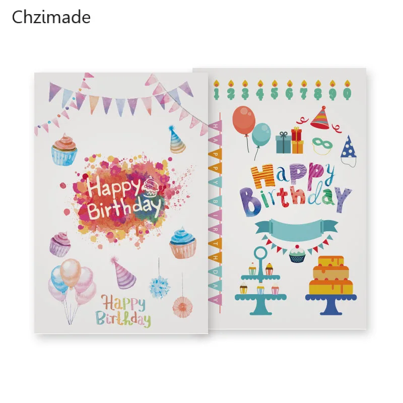 Lychee Life бумажная наклейка для путешествий послеобеденного чая дня рождения