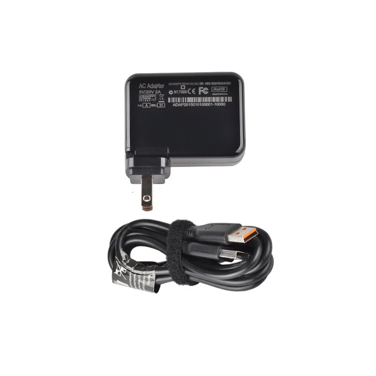 20V 2A 40W портативный ноутбук адаптер питания зарядное устройство для lenovo Yoga3 Pro 13-5Y70 5Y711 US/UK/EU/AU Plug Выберите 1 в 4