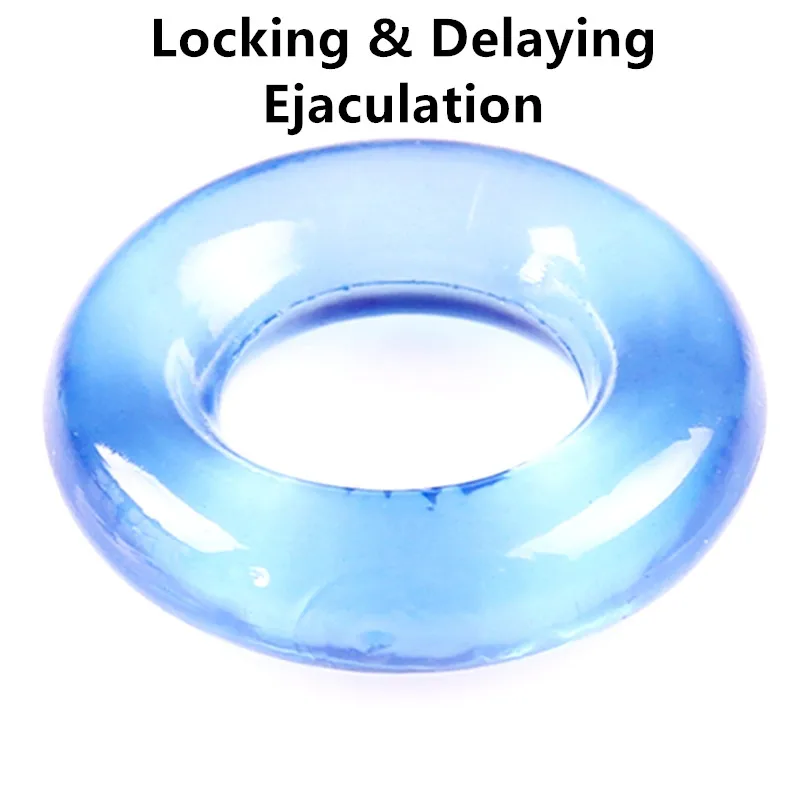 Тренировочные кольца на пенис из термопластичной резины фаллоимитатор кольцо