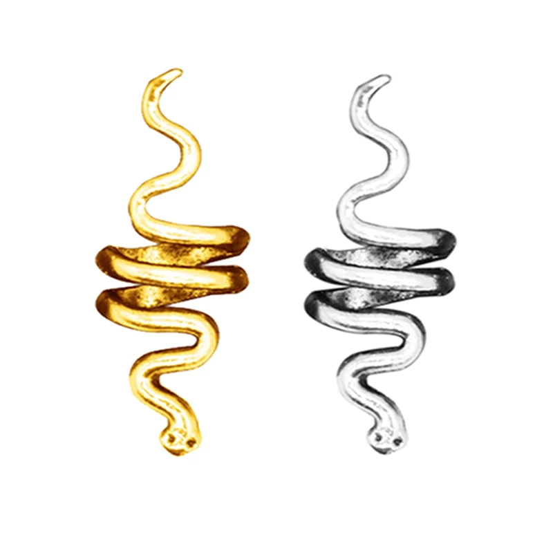 10 шт. винтовой Подвески бусины для косы Бороды Волос ювелирные изделия в