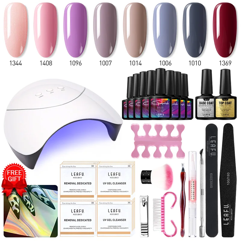 Modelones 23 шт./лот Гель лак для ногтей искусство светодиодные инструменты ламп