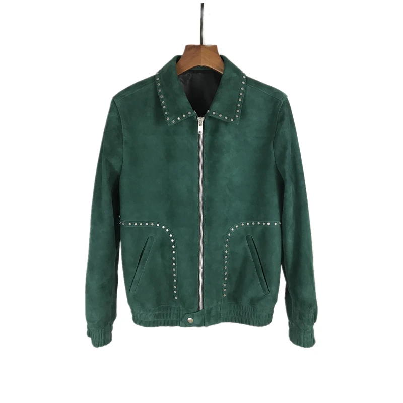 

NIGO SLP x TEDDY Leather Jacket Coat #nigo12310