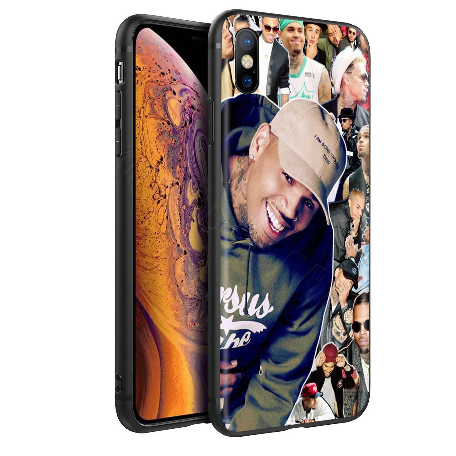 Webbedepp Коричневый чехол с изображением Криса для Apple iPhone 12 Mini 11 Pro XS Max XR X 8 7 6 6S Plus 5 5S