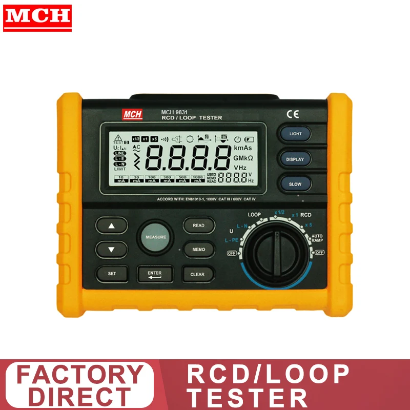 Цепи тестеры код/петля DC 45 Гц ~ 65 100 групп регистрации данных MCH-9831 | Инструменты