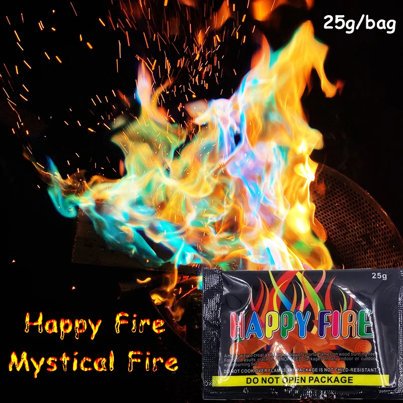 600g Мистический Огонь цветные Magic пламени для костра Костер вечерние камин пламя