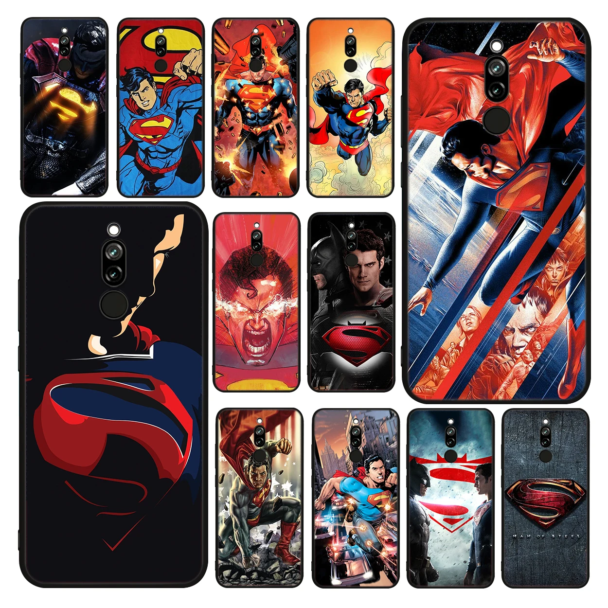 Силиконовый чехол с суперменом DC Comics для Xiaomi Redmi 9AT 9T 9A 9C 8 8A 7 7A 10X Y3 Y2 телефона чехлы
