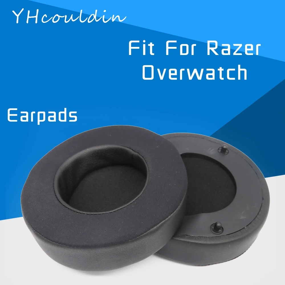 

Ear pads For Razer Overwatch Gaming Headphone Earpads Ear Pad Cushion Muffs Headphone Accessaries