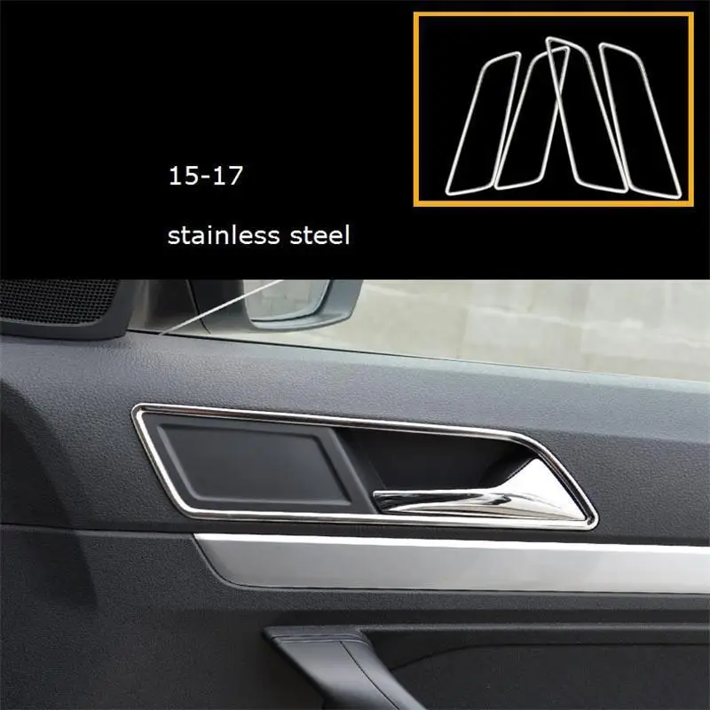 Outlet Air Conditioner Interior Automobile Chromium Decorative Sticker Strip Accessory Decoration 15 16 17 FOR Volkswagen Lavida |