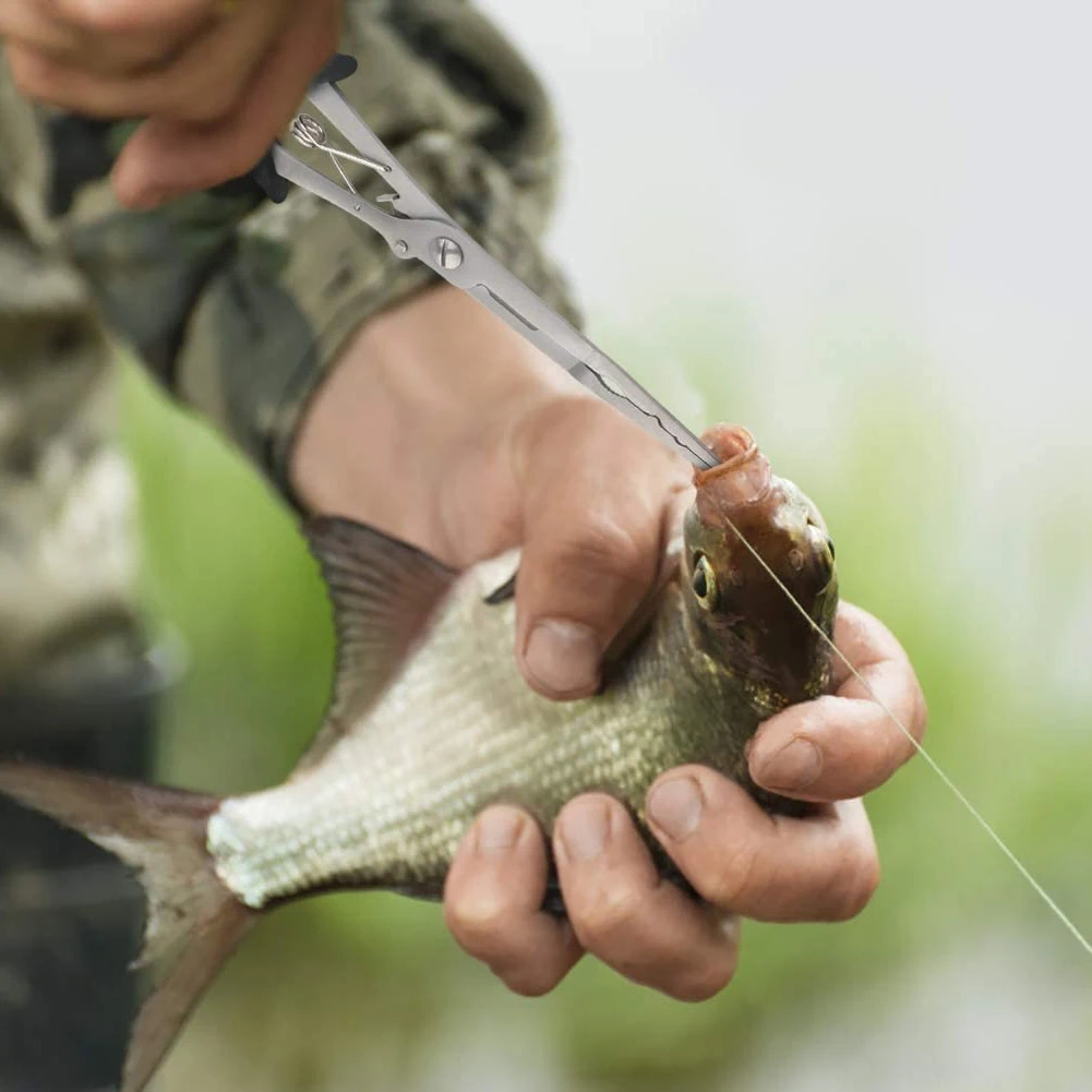 

18cm Fishing Plier Scissor For Fishing Line Lure Cutter Hook Remover Stainless Steel Pliers Fishing Scissor Pliers Accessoris