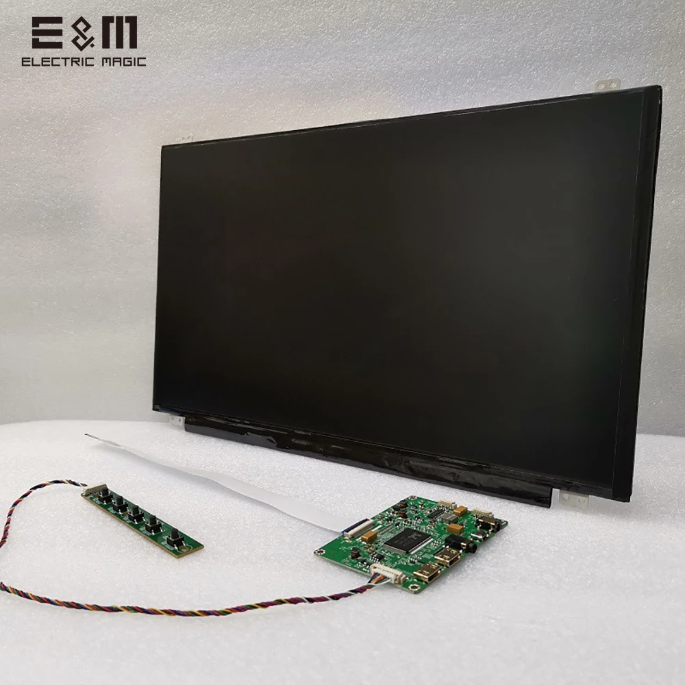 15,6 дюймов 1920*1080 UHD емкостный сенсорный ЖК-экран DIY комплект монитор с приводной платой HDMI 5V USB модуль дисплея для Raspberry Pi