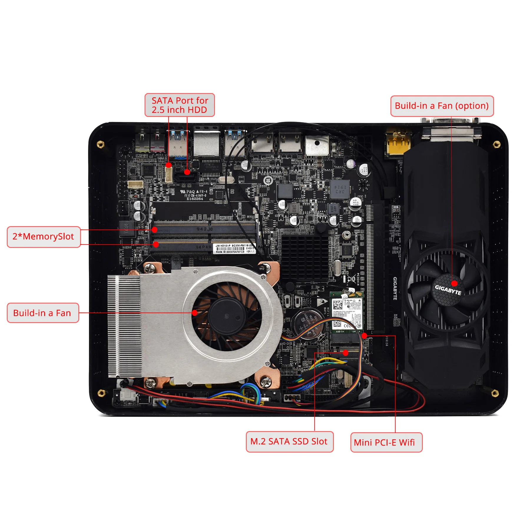 Мини ПК с процессором Intel Core i9 9900 игровой i5 9400F i7 9700F USB3.0 Wi Fi NVIDIA GeForce GTX 1050Ti ноутбук 4