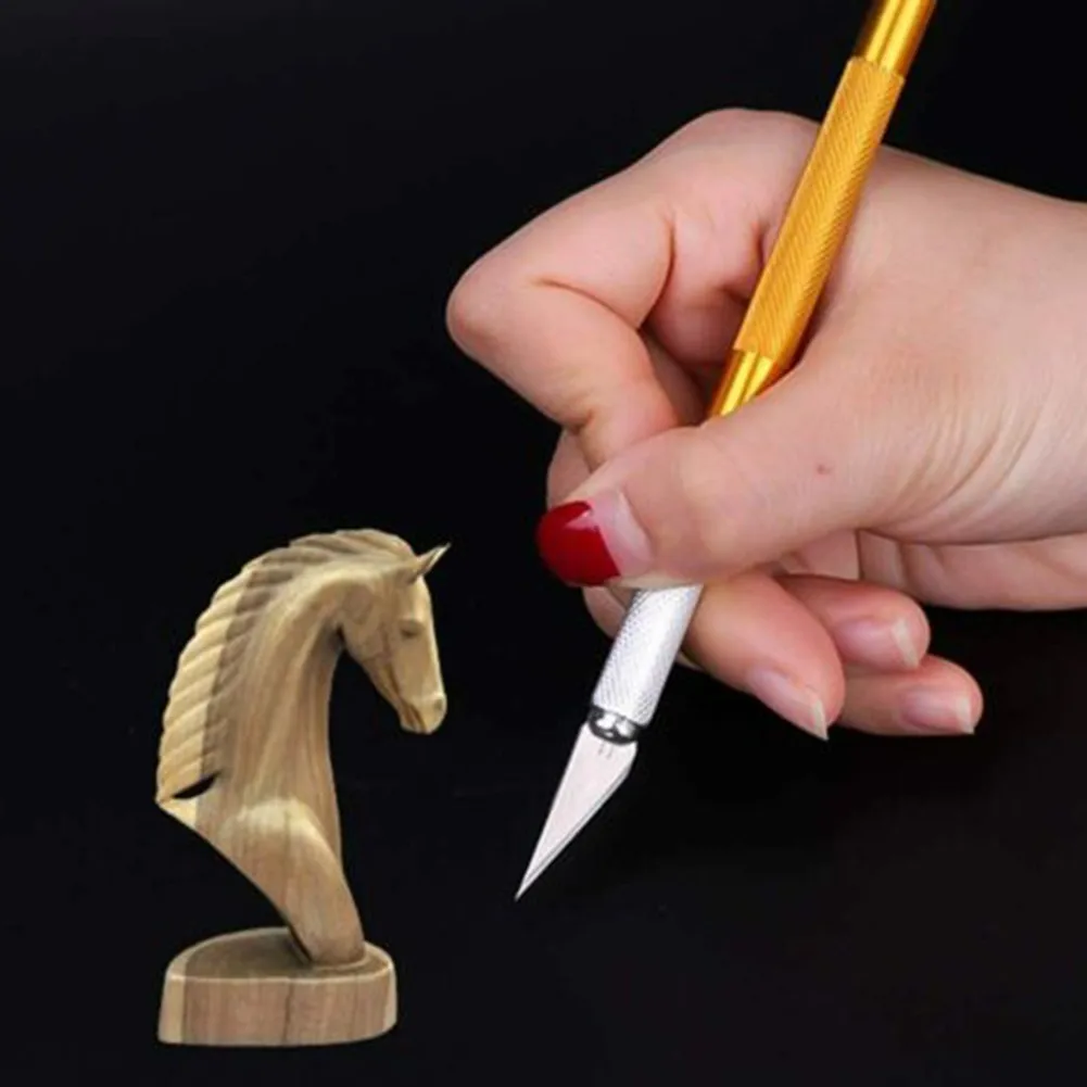 

40pcs Cutter Blades Crafting Exactocutter For Craft Cutting Kit Refill