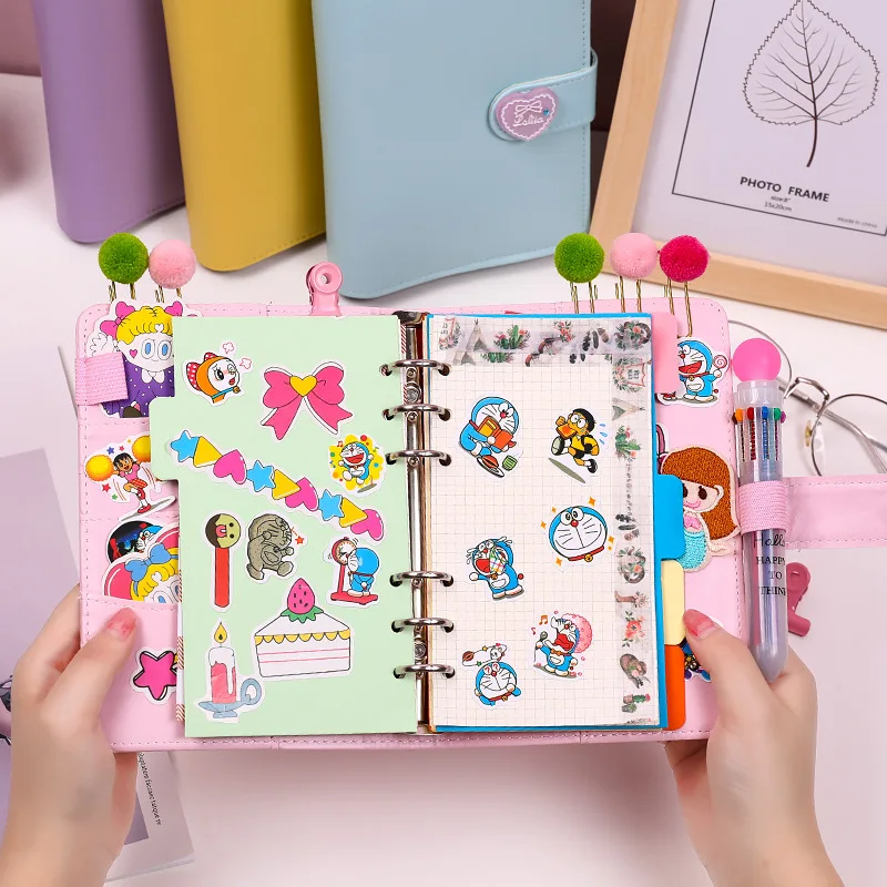Kawaii Planner Book 18 шт./компл. альбом-планировщик с единорогом розовый прозрачный