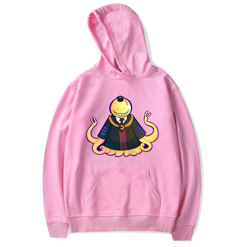 

Harajuku Koro Sensei Cartoon Print Hoodie Women Loose Assassination Classroom Casual Long Sleeve Pullover Streetwear Sweatshirt