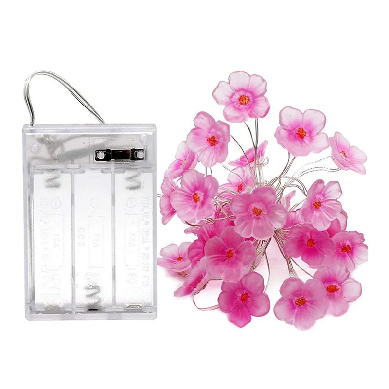 

LED Battery Lamp String Outdoor Waterproof Garden Decorative Flower lamp