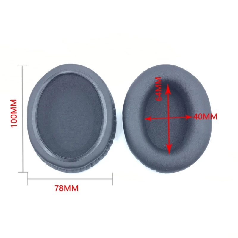 

2021 New 1 Pair Foam Earpads Ear Pads Sponge Cushion Replacement Elastic Ear Pads for hyperx Cloud Flight Cloud Stinger