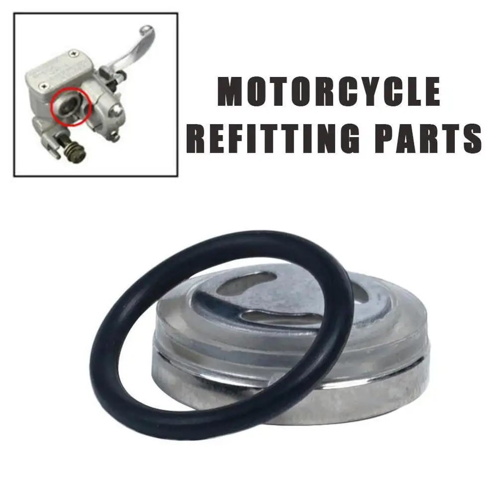 

Motorcycle Modified Parts 18MM Oil Mirror Fujiang Golden Pump Clutch Upper Brake Rear Eagle Brake Oil Mirror Horizon Pump P7I5