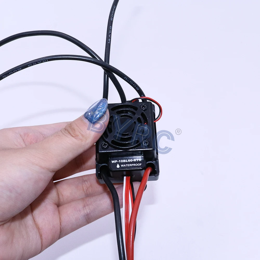 WP-10BL60-RTR HOBBYWING 60A водонепроницаемый ESC 2S 3S BEC 6V/3A бесщеточный Lipo NiMH для моделей