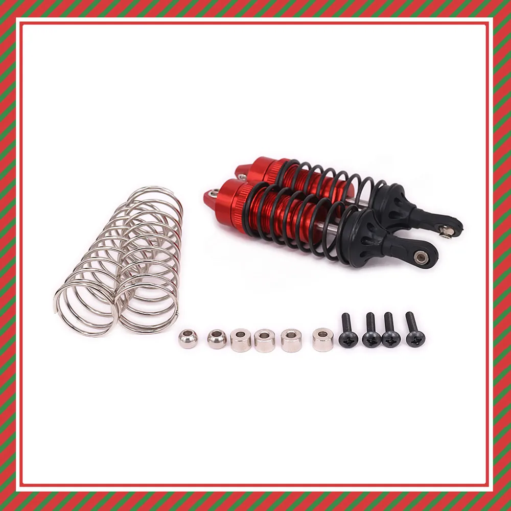 

2PCS 100mm Long Front Shock Absorber Damper For Rc Car 1/10 Traxxas Slash Short Course Truck Hop-Up Parts SLA023