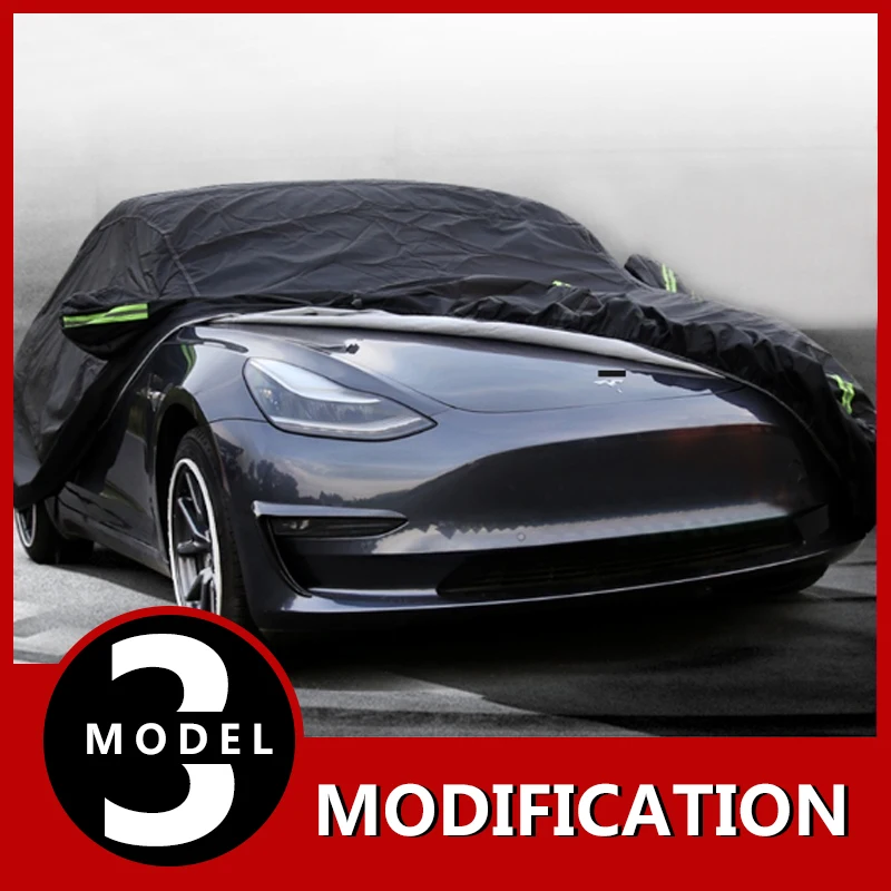 Модификация чехла для автомобиля Tesla специальный солнцезащитный непромокаемый