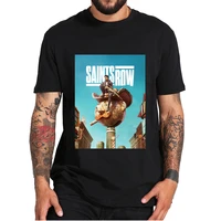 saints row classic t shirt action adventure game fans mens clothing summer soft 100 cotton basic t shirt tops