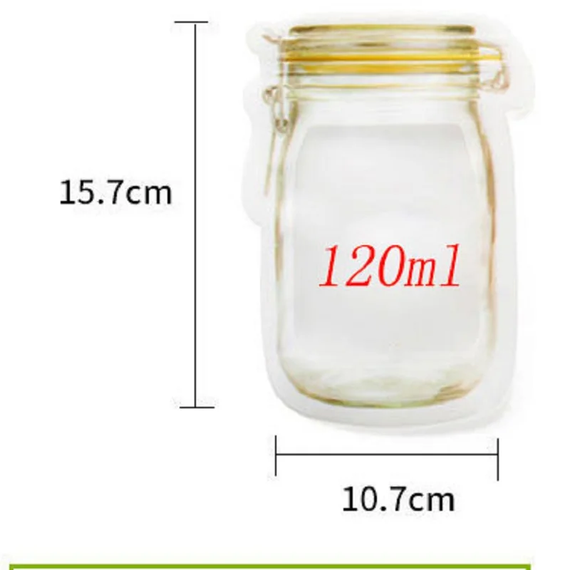 Многоразовые герметичные пакеты для хранения продуктов детские на молнии с