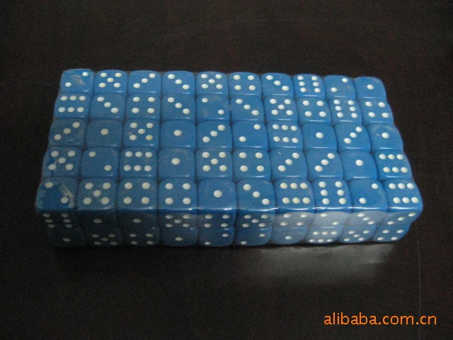 16 мм квадратные углы цветные акриловые кости PMMA экспорт костей сито кости|Кубики|