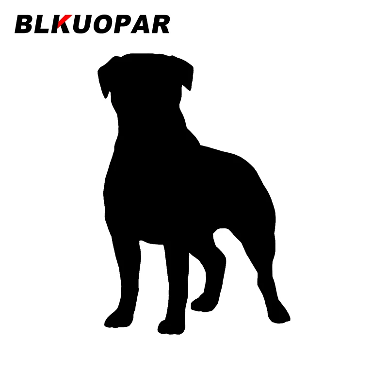 BLKUOPAR ротвейлера силуэт наклейки для автомобиля умереть вырезать с рисунками