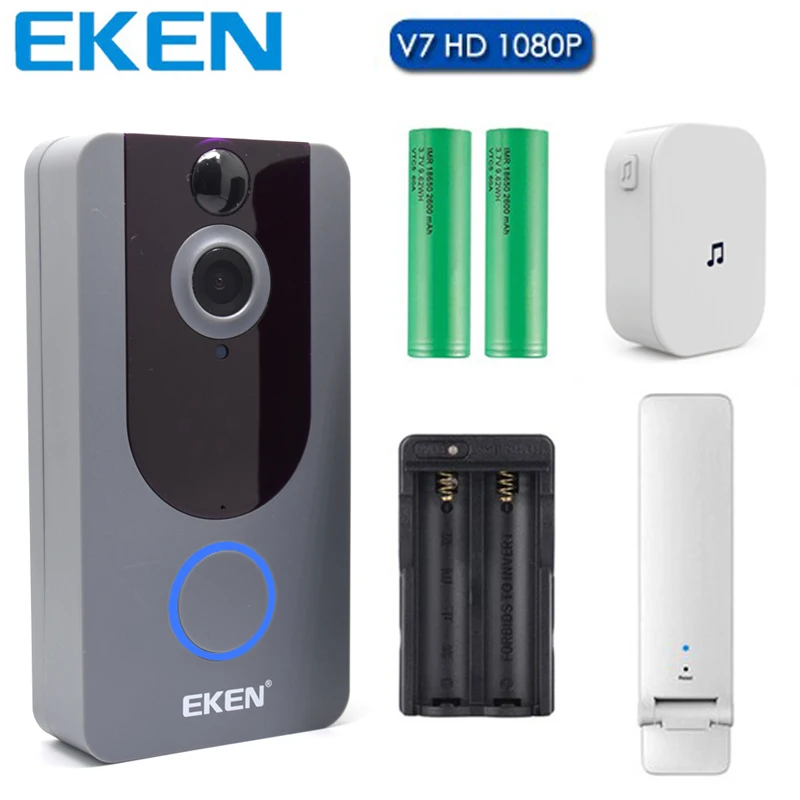 EKEN V7 видео doorbell1080p с ringtone ночного видения беспроводной мониторинг безопасности