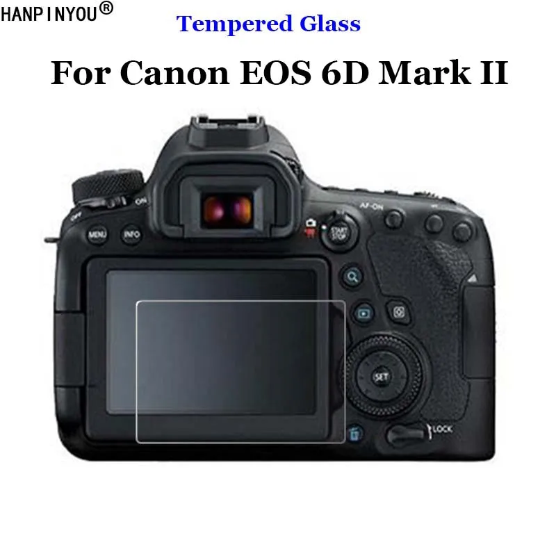 Для Canon EOS 6D Mark II 2 6D2 6DII Mark2 MK2 MarkII жесткое закаленное стекло 9H 2.5D Защитная пленка для