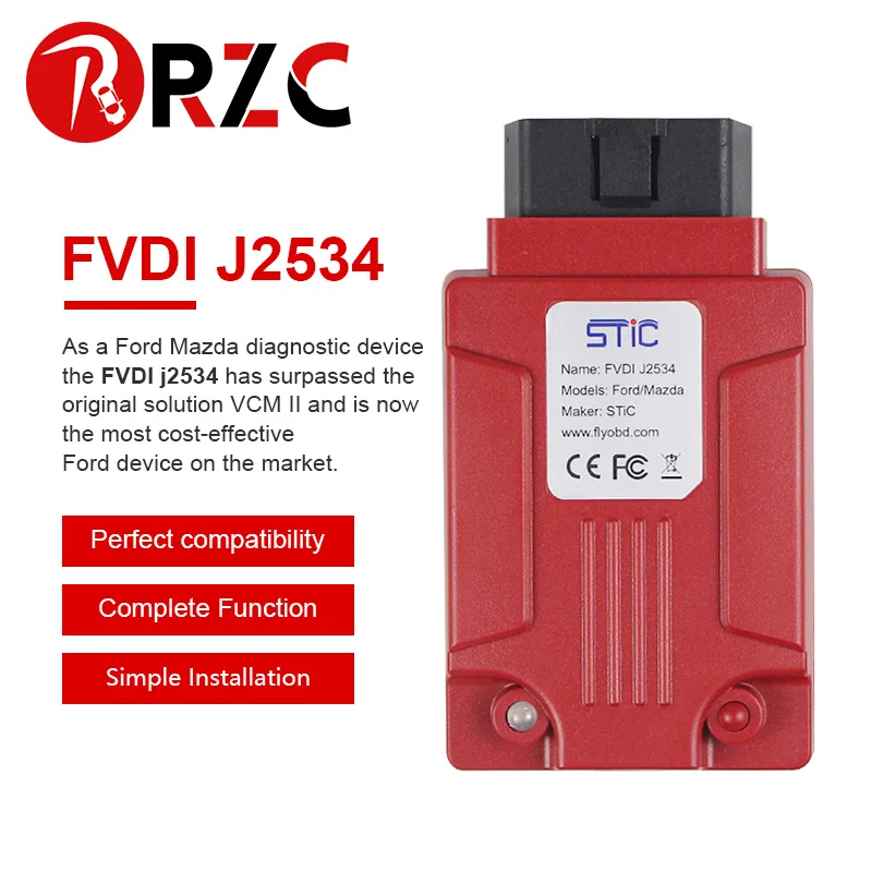 SVCI J2534 диагностический инструмент для VCM II для mazda для F-ord IDS Forscan лучше, чем ELM327 VCM2 горячая Распродажа авто инструмент