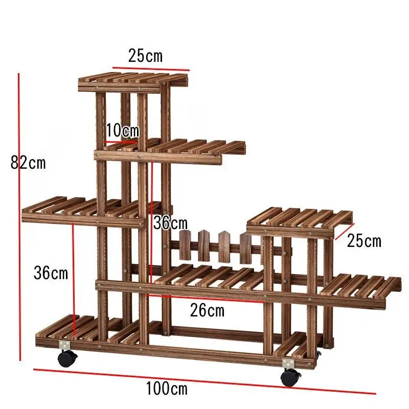 Escalera Decorativa Madera Etagere Pour Plante деревянный стол plantenekken напольный Dekoration растительный