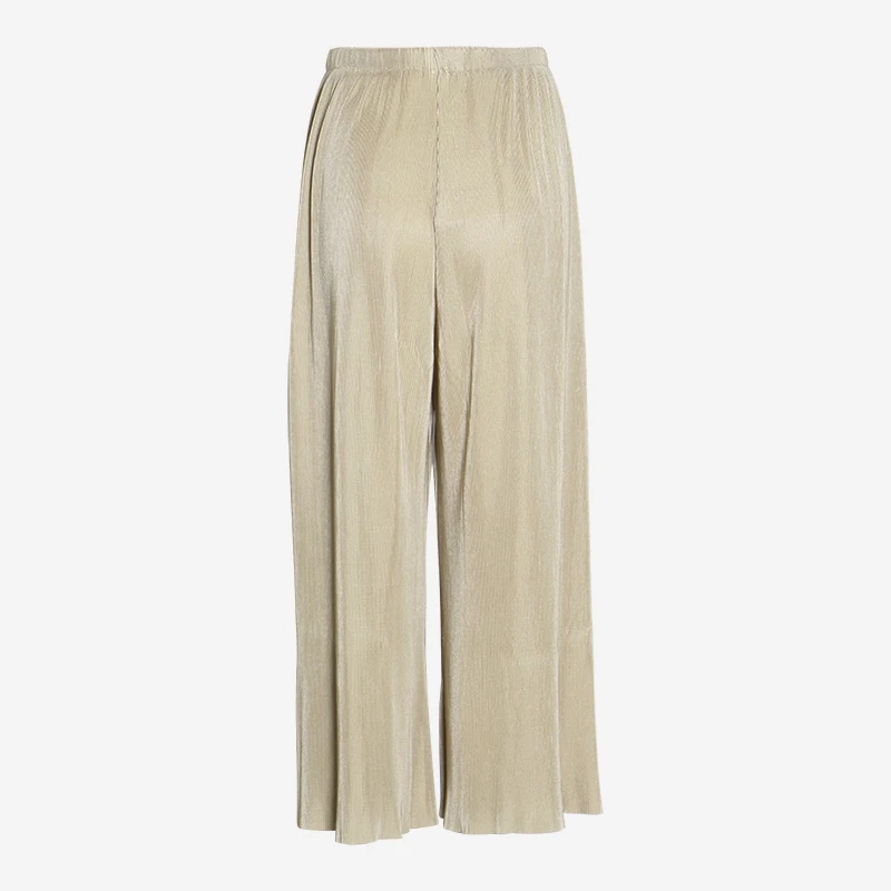 Женские широкие брюки TWOTWINSTYLE весенние с рюшами и высокой талией большие размеры