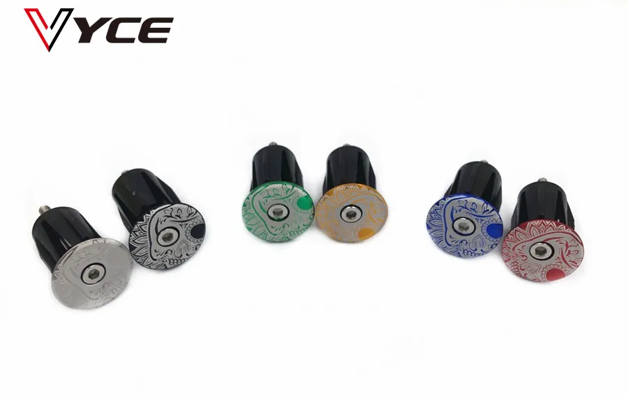 Алюминиевая заглушка для руля велосипеда 44 х24 мм | Спорт и развлечения