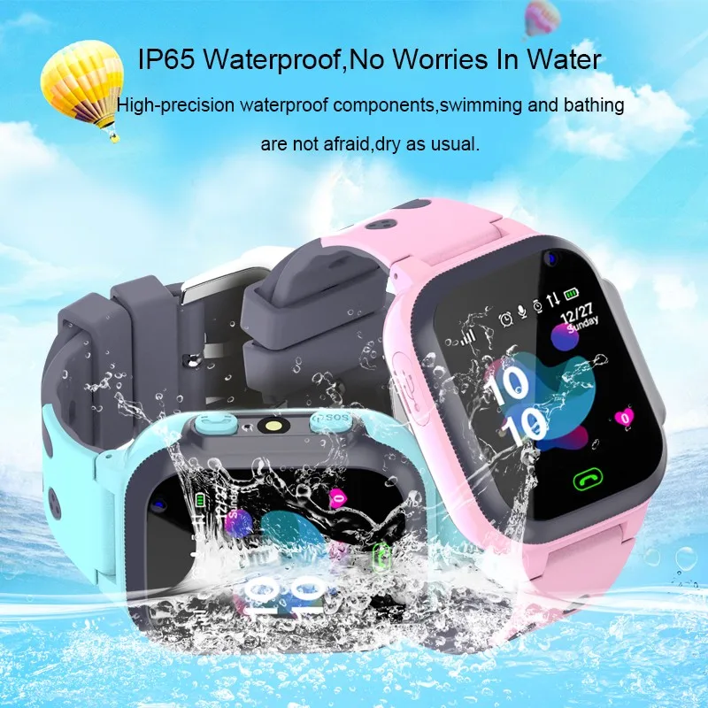A29 Смарт Waches для детей Водонепроницаемый детские часы SOS Antil-потерянный Smartwatch 2G SIM