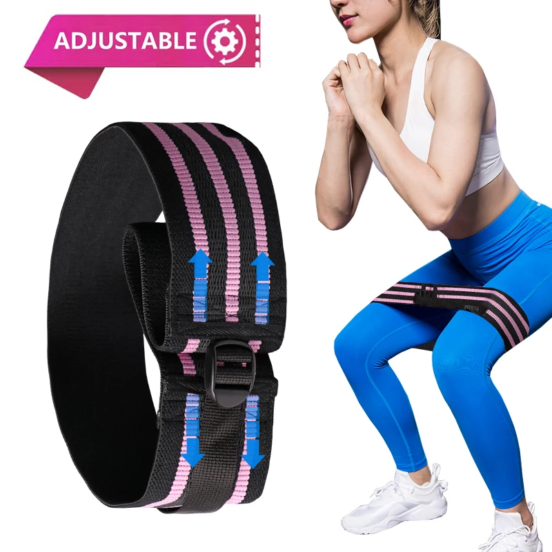 Resistance Bands Hip Loop Fitness Workout Lifting Adjustable Braided Anti Slip Booty Exercise Yoga Elastic Circle | Спорт и