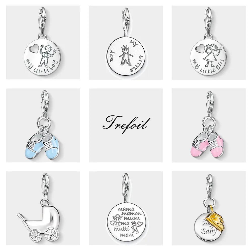 Подвеска с шармами на ботинки для маленьких девочек и мальчиков модные ювелирные